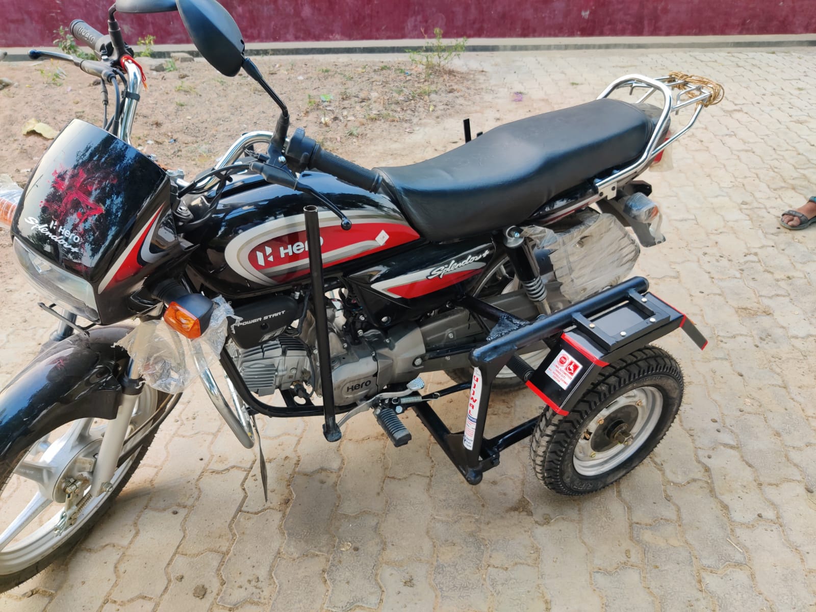 Honda Activa Side Wheel Attachment Kit