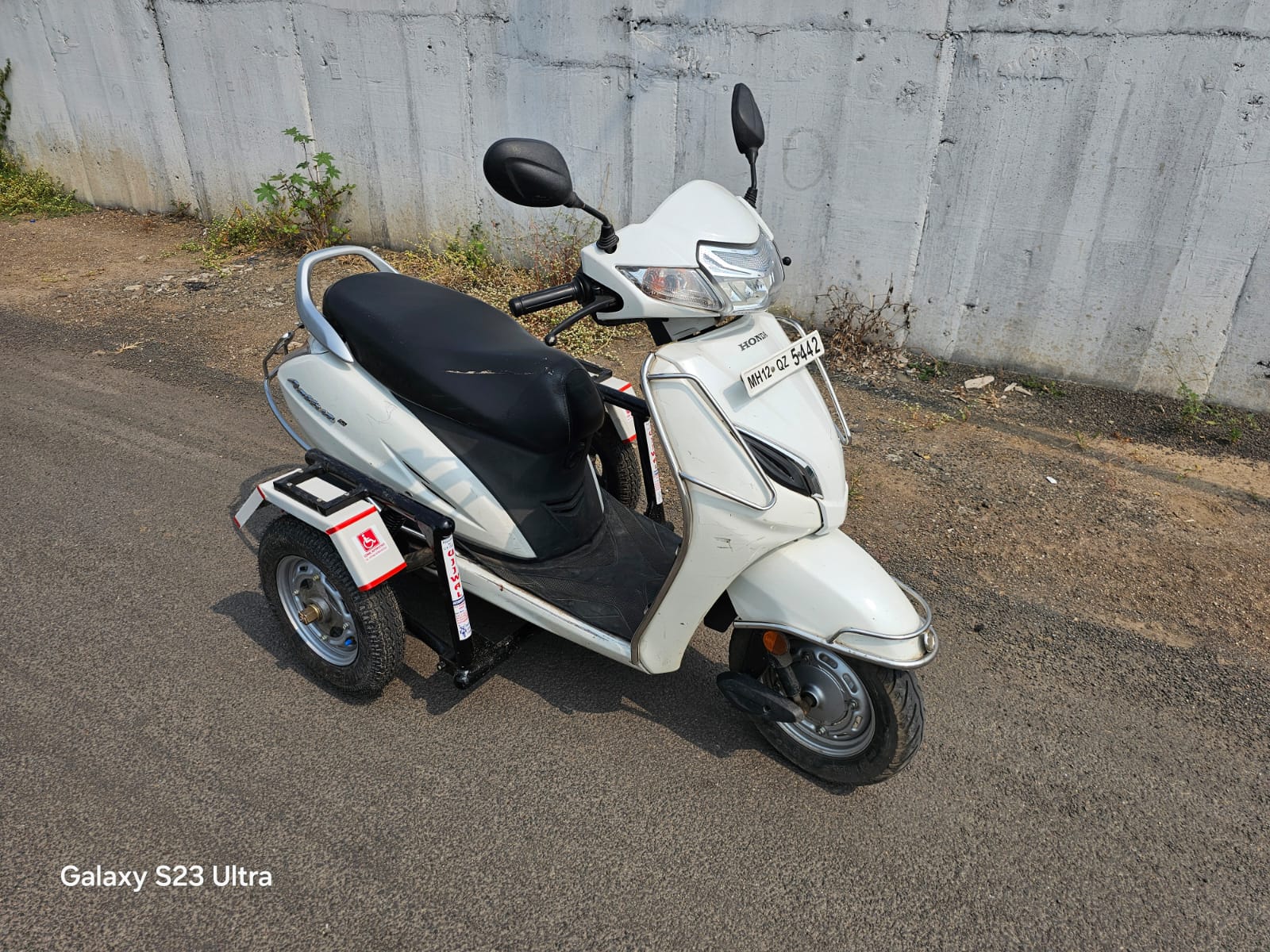 Honda Dio Side Wheel Attachment Kit